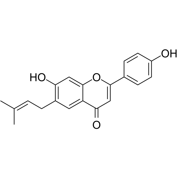 Licoflavone A Chemical Structure Licoflavone A (Synonyms: 甘草黄酮 A)