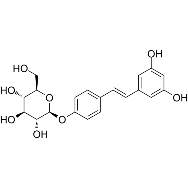 Resveratroloside                                          (Synonyms: Resveratrol glycoside;  trans-Resveratrol 4