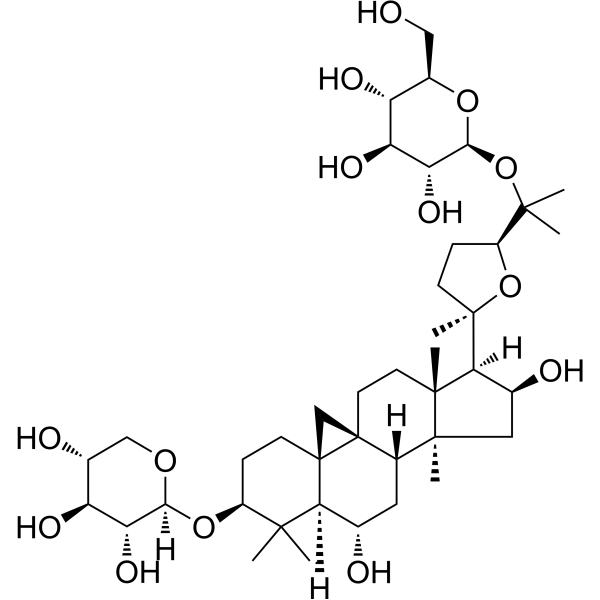 Isoastragaloside IV Chemical Structure Isoastragaloside IV (Synonyms: 异黄芪皂苷 IV)