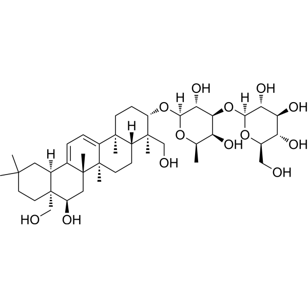Saikosaponin G Chemical Structure Saikosaponin G