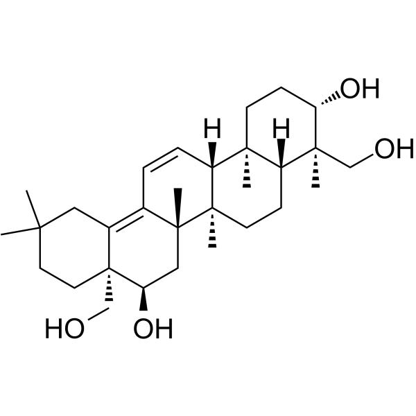 Saikogenin D Chemical Structure Saikogenin D (Synonyms: 皂苷元 D)