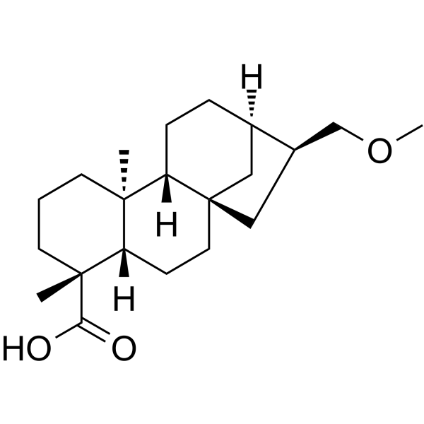 Siegesmethyletheric acid Chemical Structure Siegesmethyletheric acid (Synonyms: 豨莶醚酸)