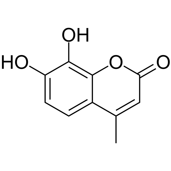 4-Methyldaphnetin Chemical Structure 4-Methyldaphnetin (Synonyms: 4-甲基瑞香素)