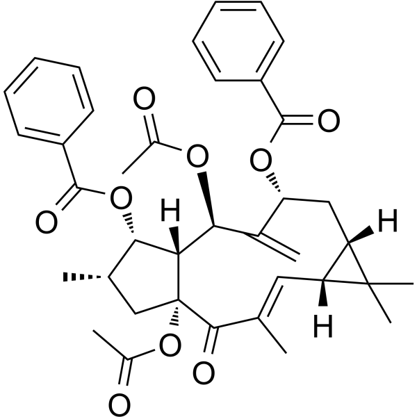 Euphorbia Factor L2 Chemical Structure Euphorbia Factor L2 (Synonyms: 大戟因子L2)
