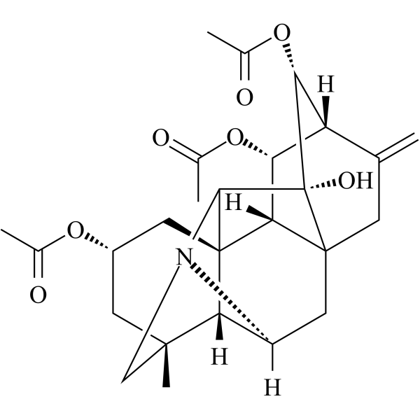 Guanfu base G Chemical Structure Guanfu base G
