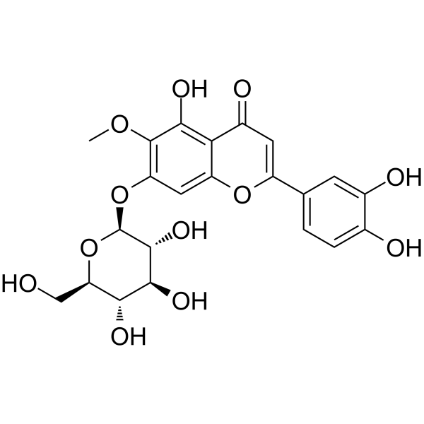 Nepitrin Chemical Structure Nepitrin (Synonyms: Nepetin-7-glucoside)