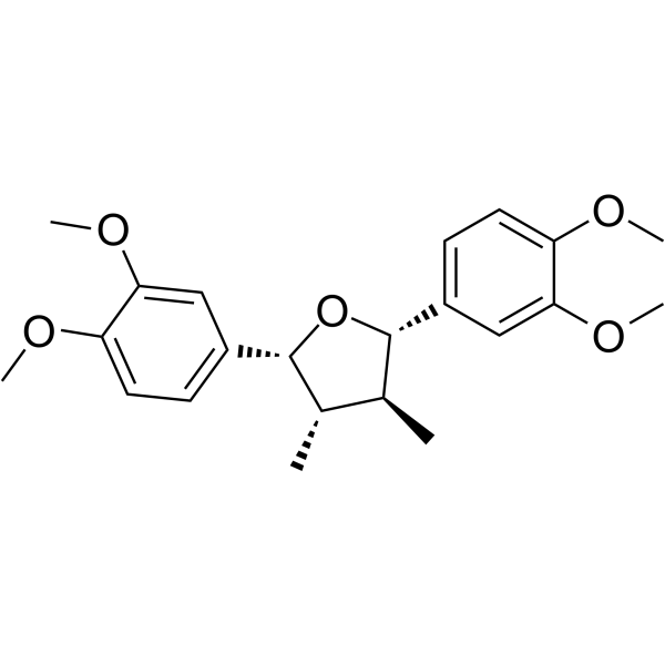 Veraguensin Chemical Structure Veraguensin (Synonyms: 蔚瑞昆森)