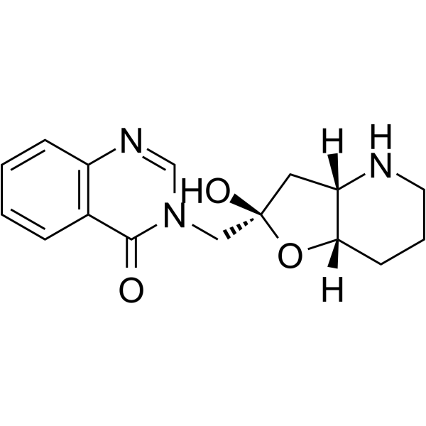 Isofebrifugine Chemical Structure Isofebrifugine (Synonyms: 异常山碱)