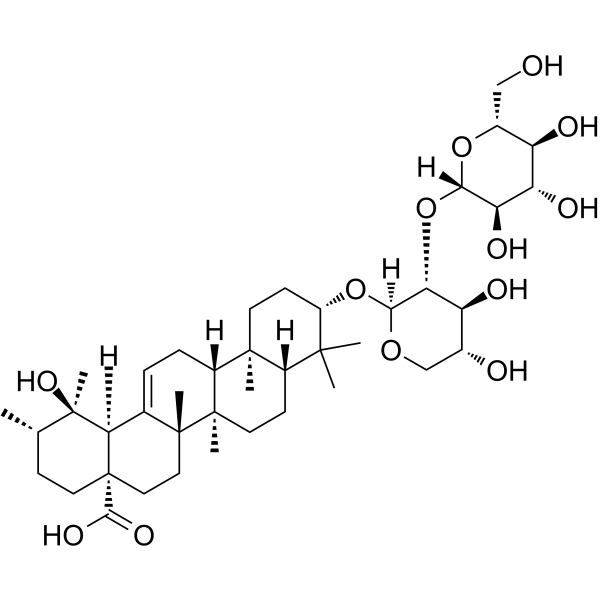 Ilexoside D Chemical Structure Ilexoside D (Synonyms: 冬青苷 D)
