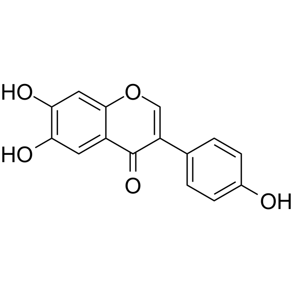 Desmethylglycitein Chemical Structure Desmethylglycitein (Synonyms: 4