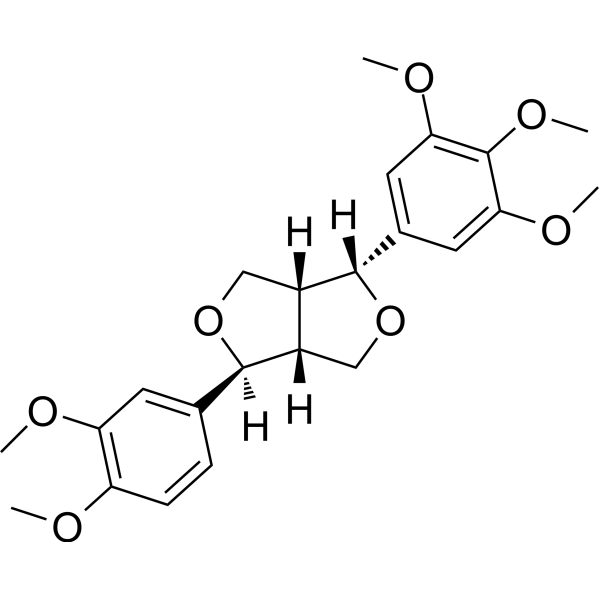 Epimagnolin A Chemical Structure Epimagnolin A (Synonyms: (+)-epi-Magnolin)