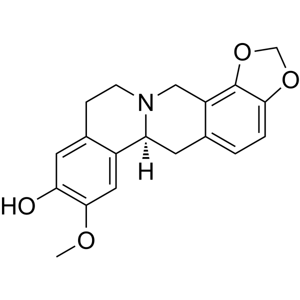 Cheilanthifoline Chemical Structure Cheilanthifoline (Synonyms: 碎叶紫堇碱)