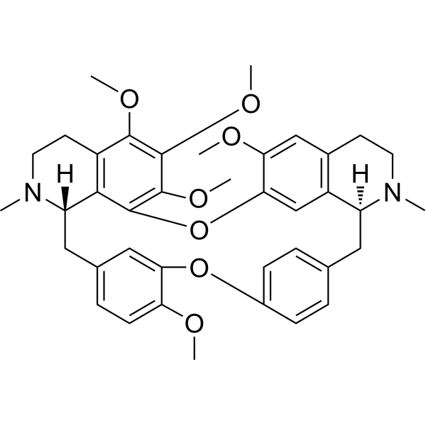 Hernandezine Chemical Structure Hernandezine (Synonyms: Hernandesine)