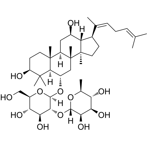 Ginsenoside Rg4 Chemical Structure Ginsenoside Rg4