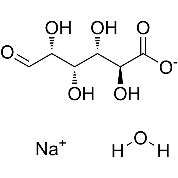 D-Glucuronic acid sodium salt monohydrate Chemical Structure D-Glucuronic acid sodium salt monohydrate (Synonyms: D-葡萄糖醛酸钠)