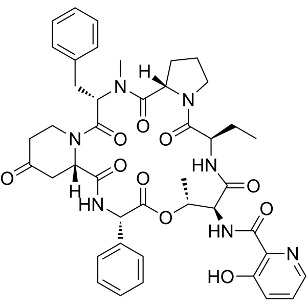 Virginiamycin S1 Chemical Structure Virginiamycin S1