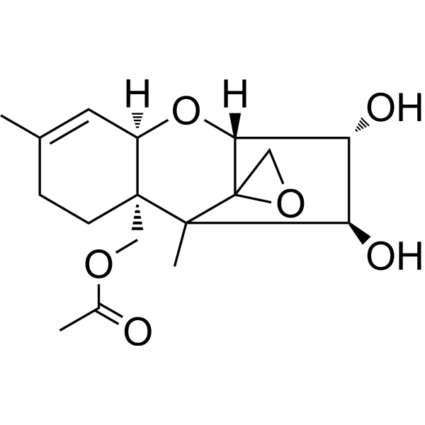 15-Acetoxyscirpenol Chemical Structure 15-Acetoxyscirpenol (Synonyms: 15-乙酰蛇形菌素)
