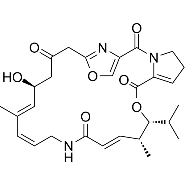 Virginiamycin M1 Chemical Structure Virginiamycin M1 (Synonyms: Pristinamycin IIA; Ostreogrycin A)