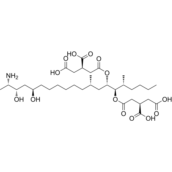 Fumonisin B2 Chemical Structure Fumonisin B2 (Synonyms: 伏马菌素B2)
