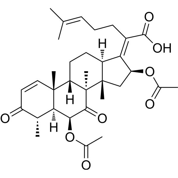 Helvolic acid Chemical Structure Helvolic acid (Synonyms: Fumigacin)