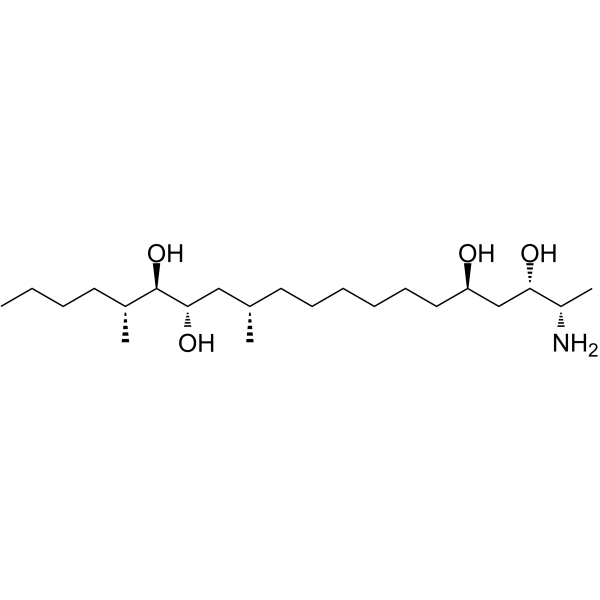 Hydrolyzed Fumonisin B2 Chemical Structure Hydrolyzed Fumonisin B2