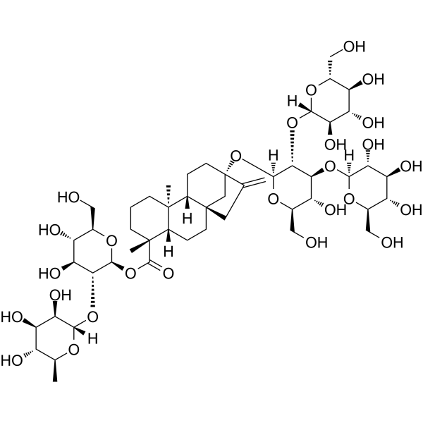 Rebaudioside J Chemical Structure Rebaudioside J (Synonyms: 瑞鲍迪甙 J)