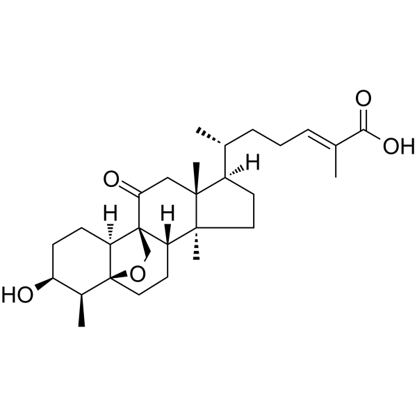 Siraitic Acid A Chemical Structure Siraitic Acid A (Synonyms: 罗汉果酸甲)