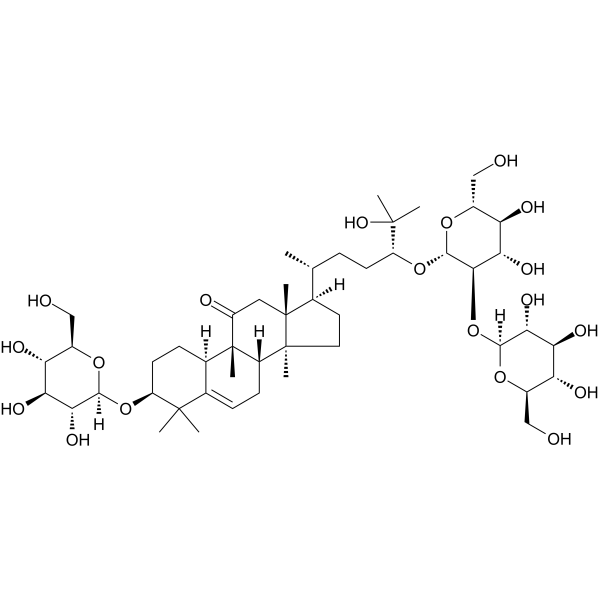 11-Oxomogroside IIIE Chemical Structure 11-Oxomogroside IIIE