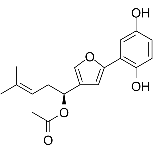 Shikonofuran A Chemical Structure Shikonofuran A