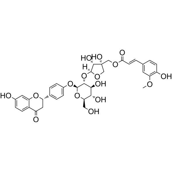 Licorice glycoside C2 Chemical Structure Licorice glycoside C2 (Synonyms: 甘草苷 C2)