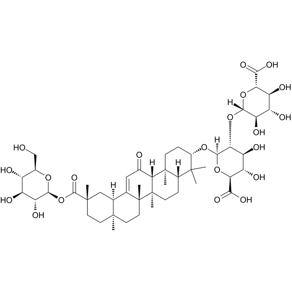 Licoricesaponin A3 Chemical Structure Licoricesaponin A3 (Synonyms: 甘草皂苷A3)