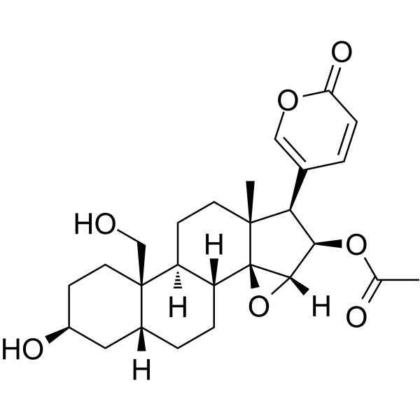Cinobufaginol Chemical Structure Cinobufaginol (Synonyms: 华蟾蜍毒醇)