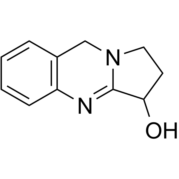 (±)-Vasicine Chemical Structure (±)-Vasicine (Synonyms: (±)-Peganine)