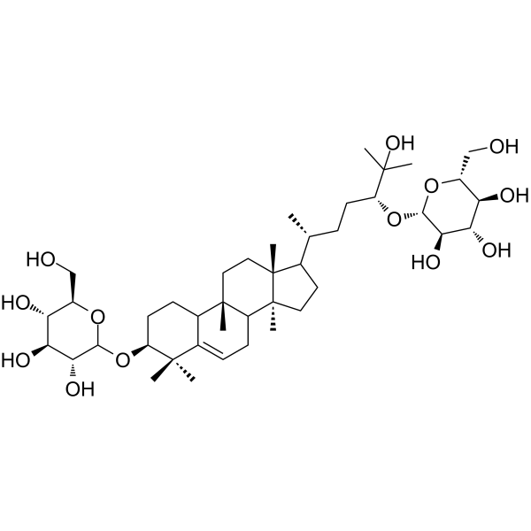 11-Deoxymogroside IIE Chemical Structure 11-Deoxymogroside IIE (Synonyms: 11-脱氧罗汉果苷IIE)
