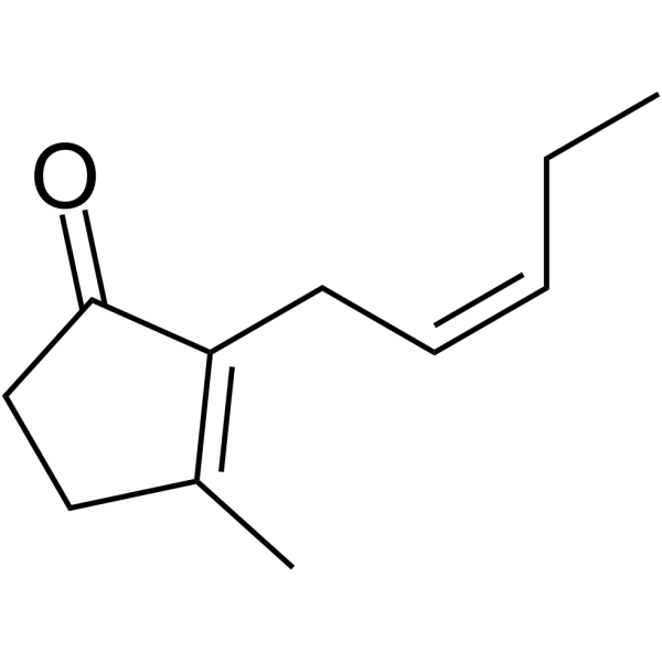 cis-Jasmone Chemical Structure cis-Jasmone (Synonyms: 顺式茉莉酮)