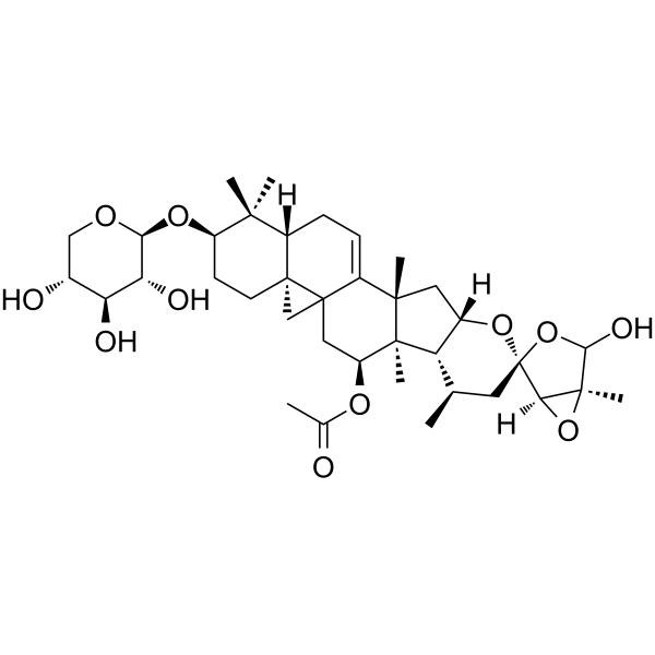 Cimicifugoside Chemical Structure Cimicifugoside
