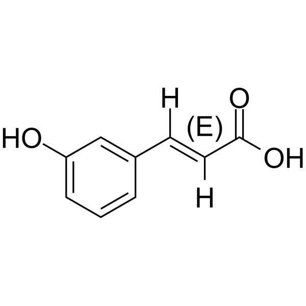 (E)-m-Coumaric acid Chemical Structure (E)-m-Coumaric acid