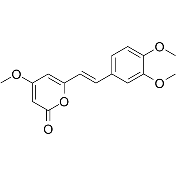 11-Methoxyyangonin Chemical Structure 11-Methoxyyangonin