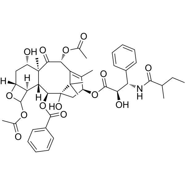 Dihydrocephalomannine Chemical Structure Dihydrocephalomannine (Synonyms: 紫杉醇EP杂质R)