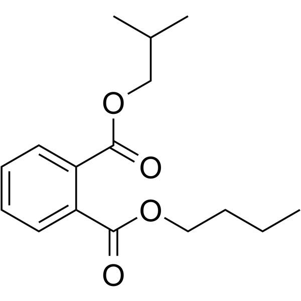 Butyl isobutyl phthalate Chemical Structure Butyl isobutyl phthalate