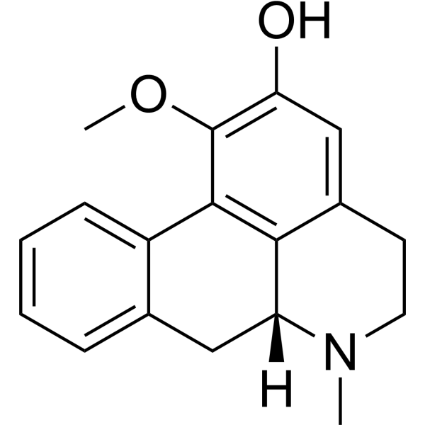 O-Nornuciferine                                          (Synonyms: O-去甲荷叶碱)