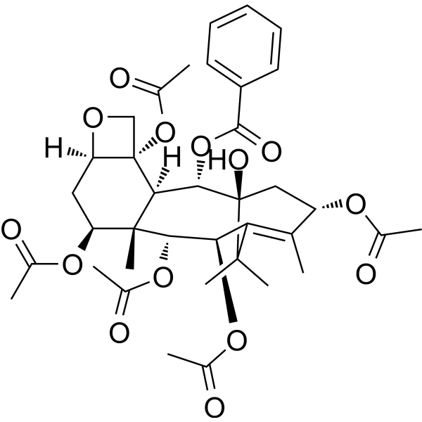 Baccatin VI Chemical Structure Baccatin VI (Synonyms: 浆果赤霉素VI; 巴卡亭VI)