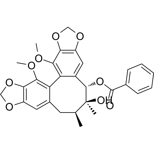 Schisantherin D Chemical Structure Schisantherin D (Synonyms: 五味子酯D;五味子酯丁)