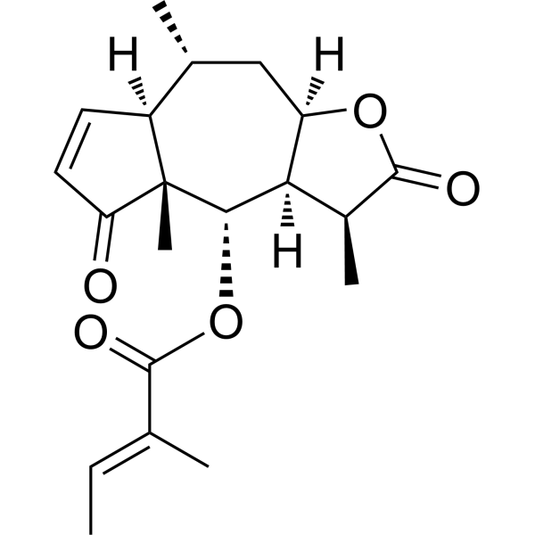 Microhelenin C Chemical Structure Microhelenin C (Synonyms: 小堆心菊素C)