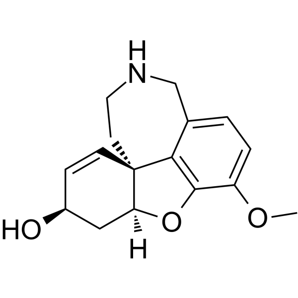 N-Desmethyl Galanthamine Chemical Structure N-Desmethyl Galanthamine (Synonyms: N-Norgalanthamine)