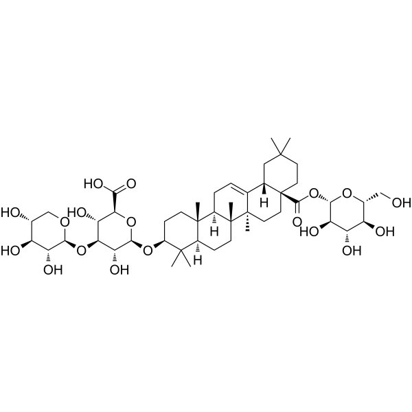Momordin IIc Chemical Structure Momordin IIc (Synonyms: Quinoside D)