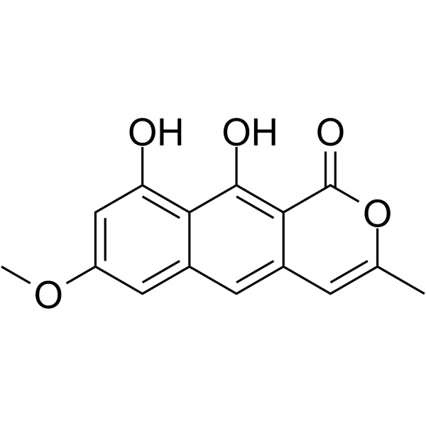 Toralactone Chemical Structure Toralactone (Synonyms: 决明内酯)
