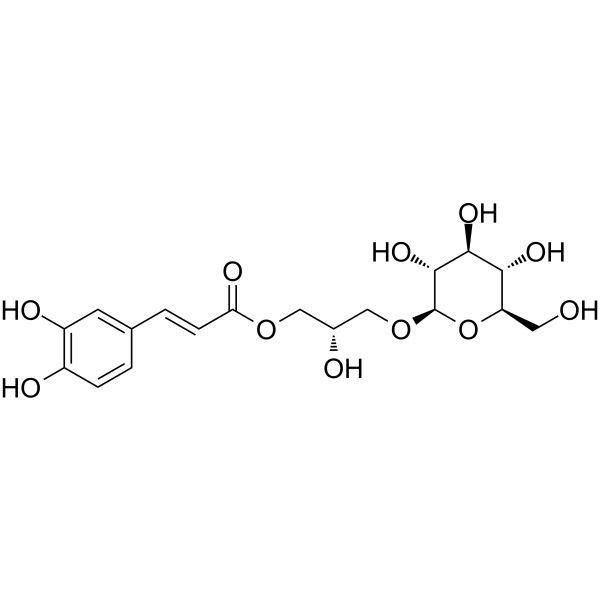 Regaloside C Chemical Structure Regaloside C (Synonyms: 王百合苷 C)