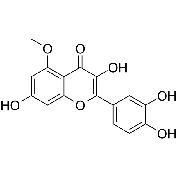 Azaleatin Chemical Structure Azaleatin (Synonyms: 杜鹃黄素)