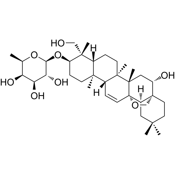 Prosaikogenin G Chemical Structure Prosaikogenin G (Synonyms: 柴胡次皂苷G)